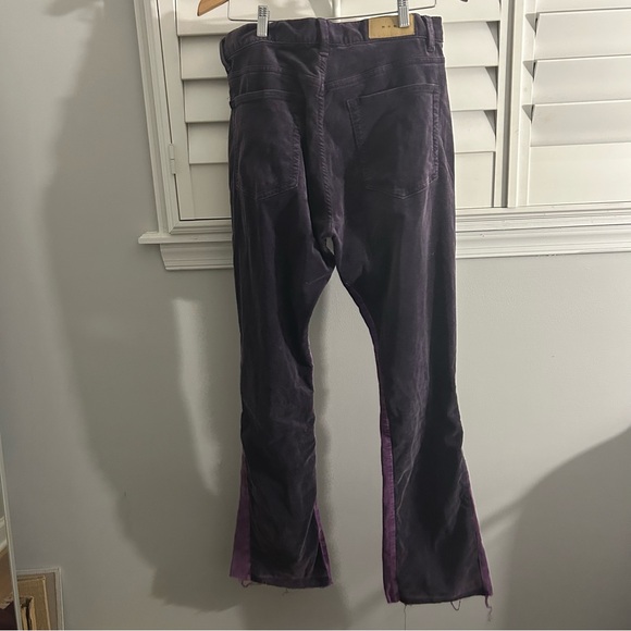 Men's MNMI B428 Purple Corduroy Pants - Picture 7 of 7